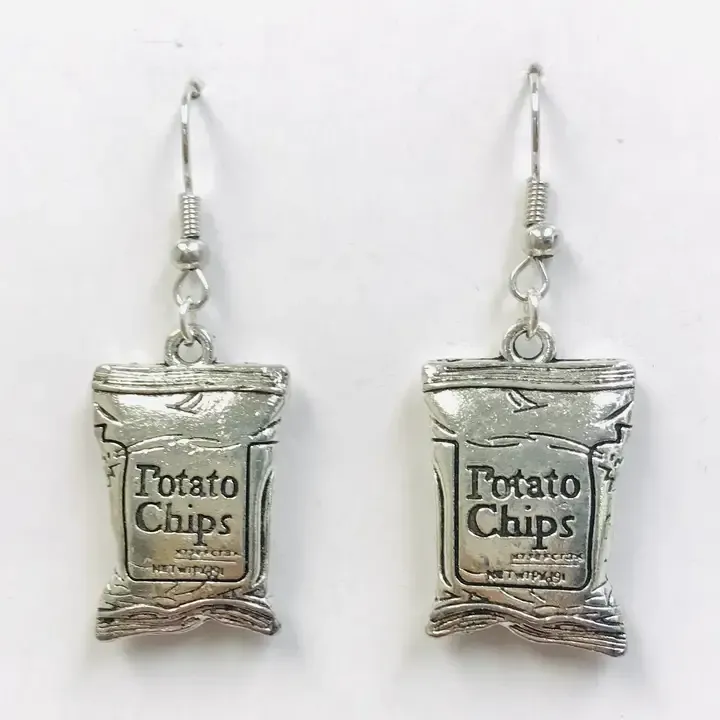 Potato Chip Earrings Potato Chip Earrings