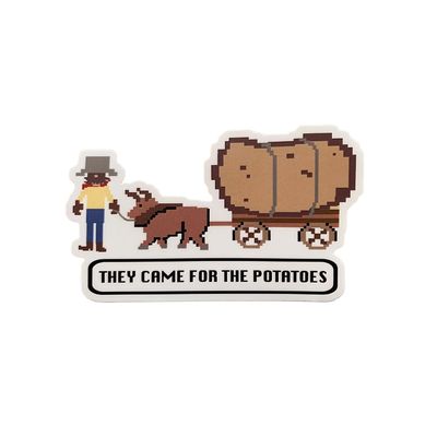 Oregon Trail Potato Sticker Oregon Trail Potato Sticker