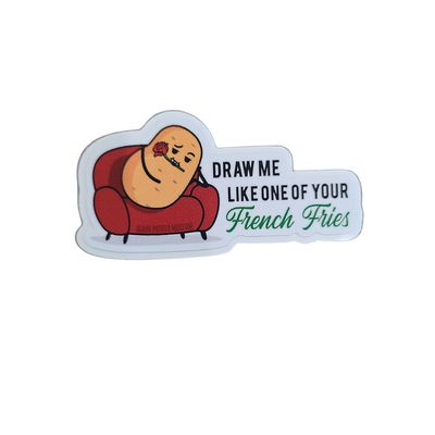 Classic Sticker- Draw me Classic Sticker- Draw me