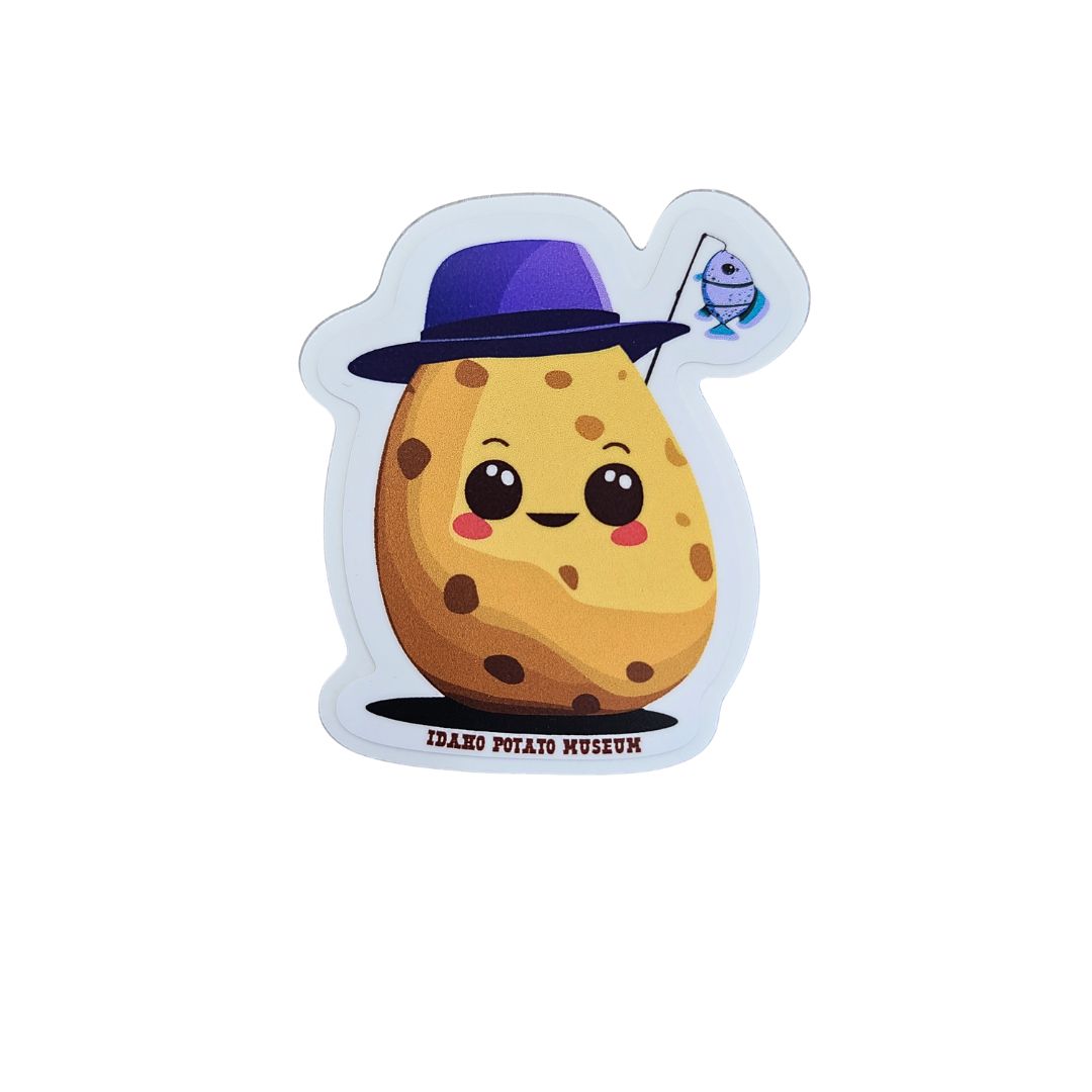 Classic Sticker- Fisherman