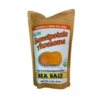 2 oz Sea Salt Sweetpotato Slices/Chips