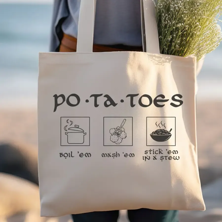 Tote Bag- po.ta.toes Tote Bag- po.ta.toes
