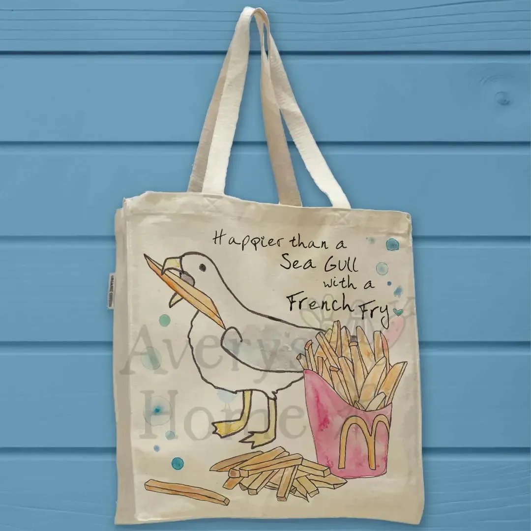 Tote Bag-Seagull