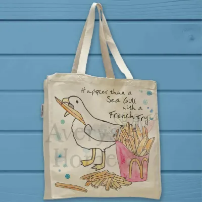 Tote Bag-Seagull