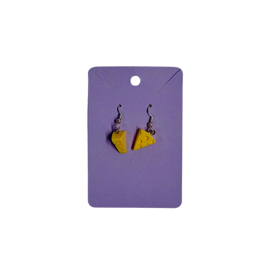 Earrings- Cheese Earrings- Cheese