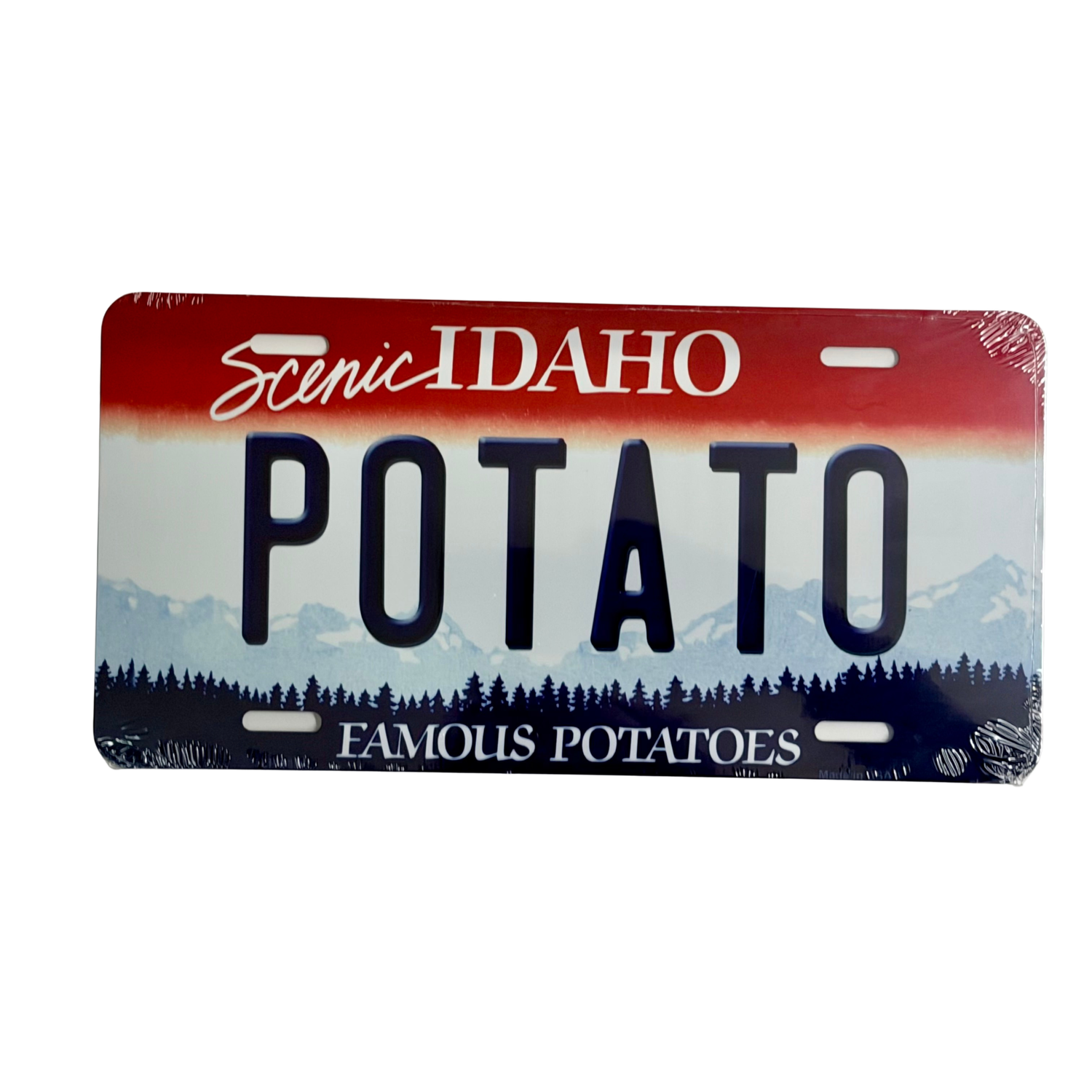 License Plate - POTATO Large License Plate - POTATO Large