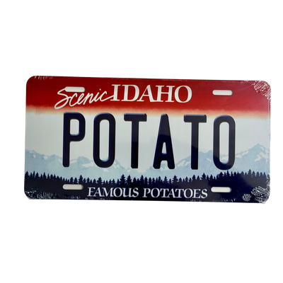 License Plate - POTATO Large License Plate - POTATO Large