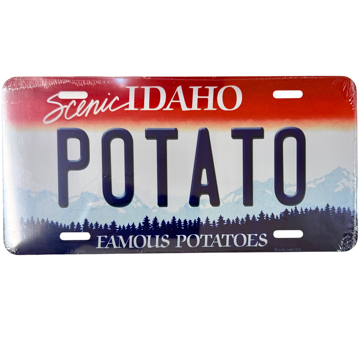 License Plate - POTATO Small License Plate - POTATO Small