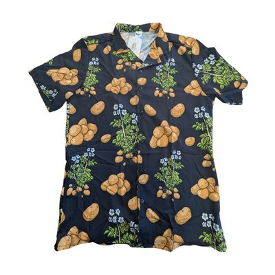 Potato Plant Hawaiian Shirt