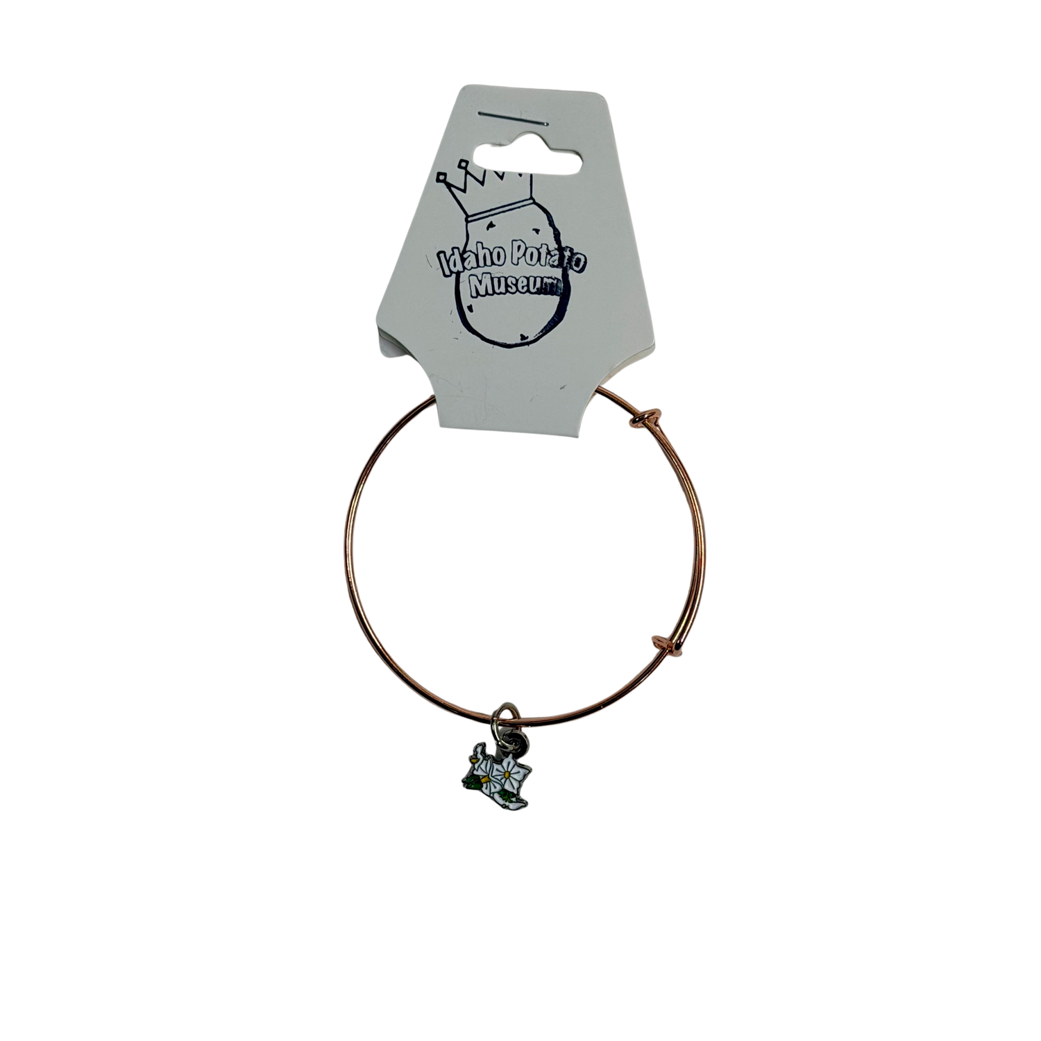 Bracelet- Flower Charm Bracelet- Flower Charm