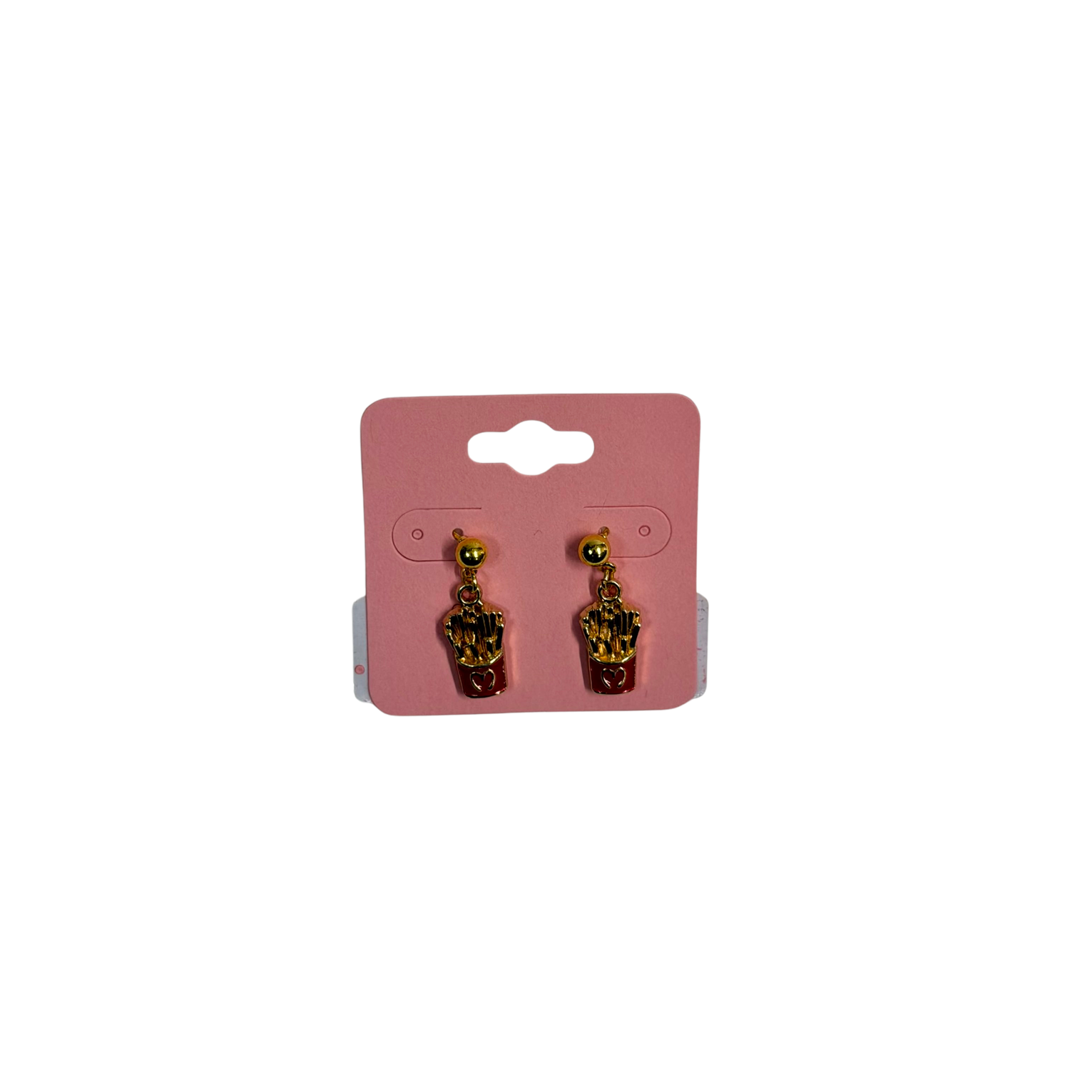 Stud Earrings- French Fry Stud Earrings- French Fry