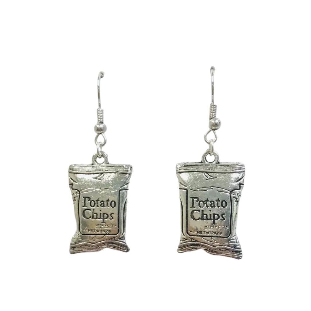 Potato Chip Earrings