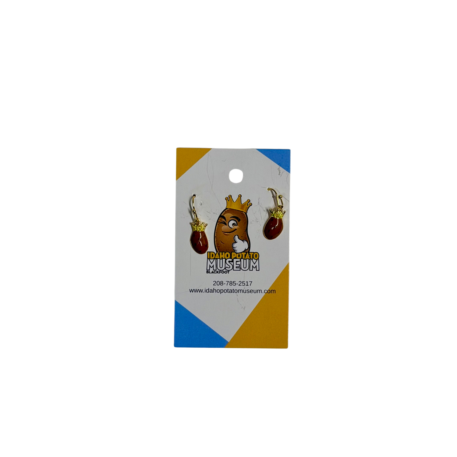 IPM Logo Potato Earrings IPM Logo Potato Earrings