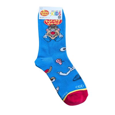 socks - Mr Potato Heads - Kids 7-10 Crew