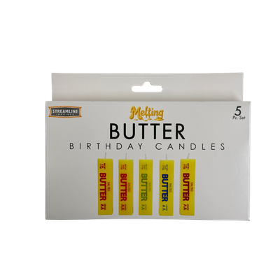 Butter Cake Candles