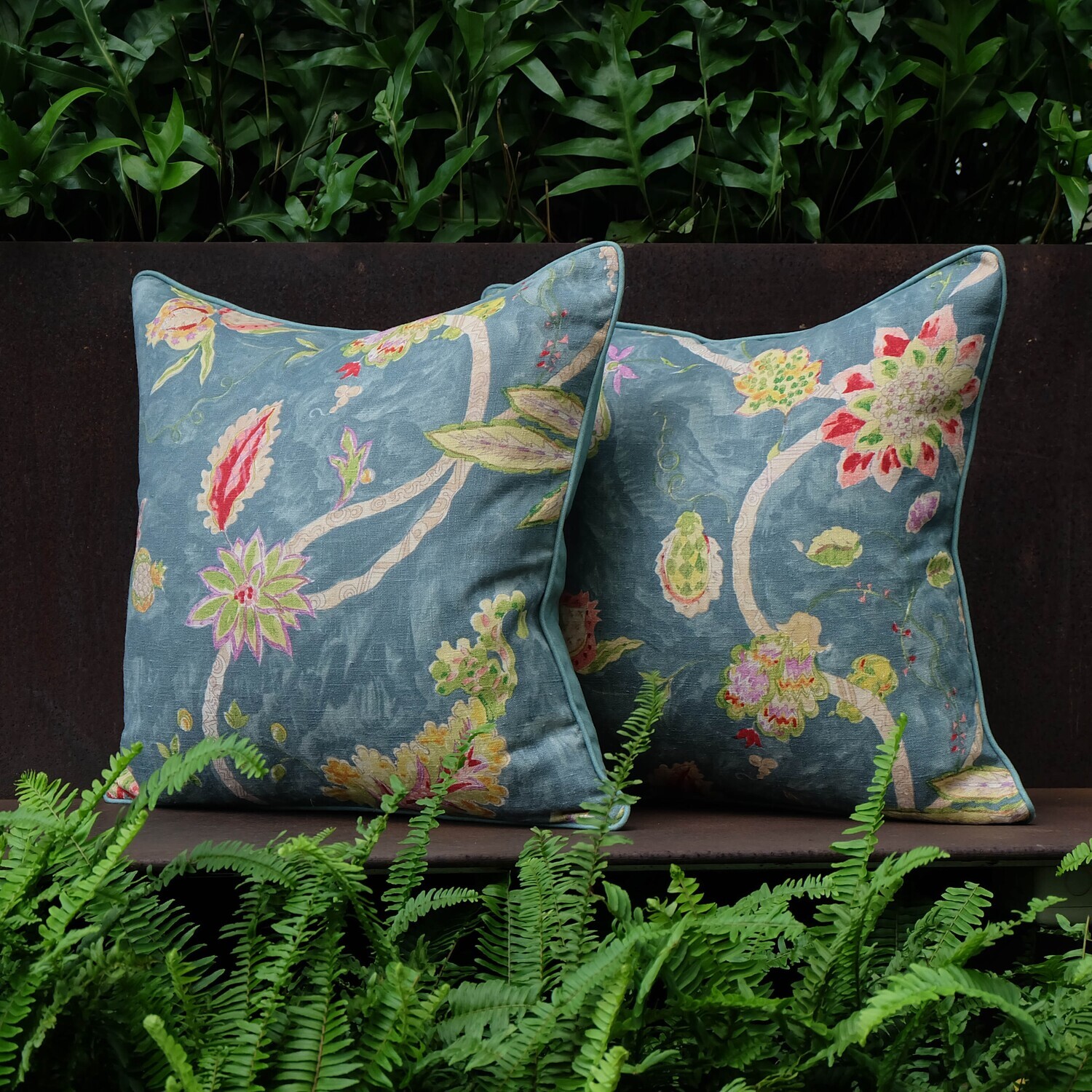 Passion Bloom Pillow, Full-Front, 50.5 x 50.5cm