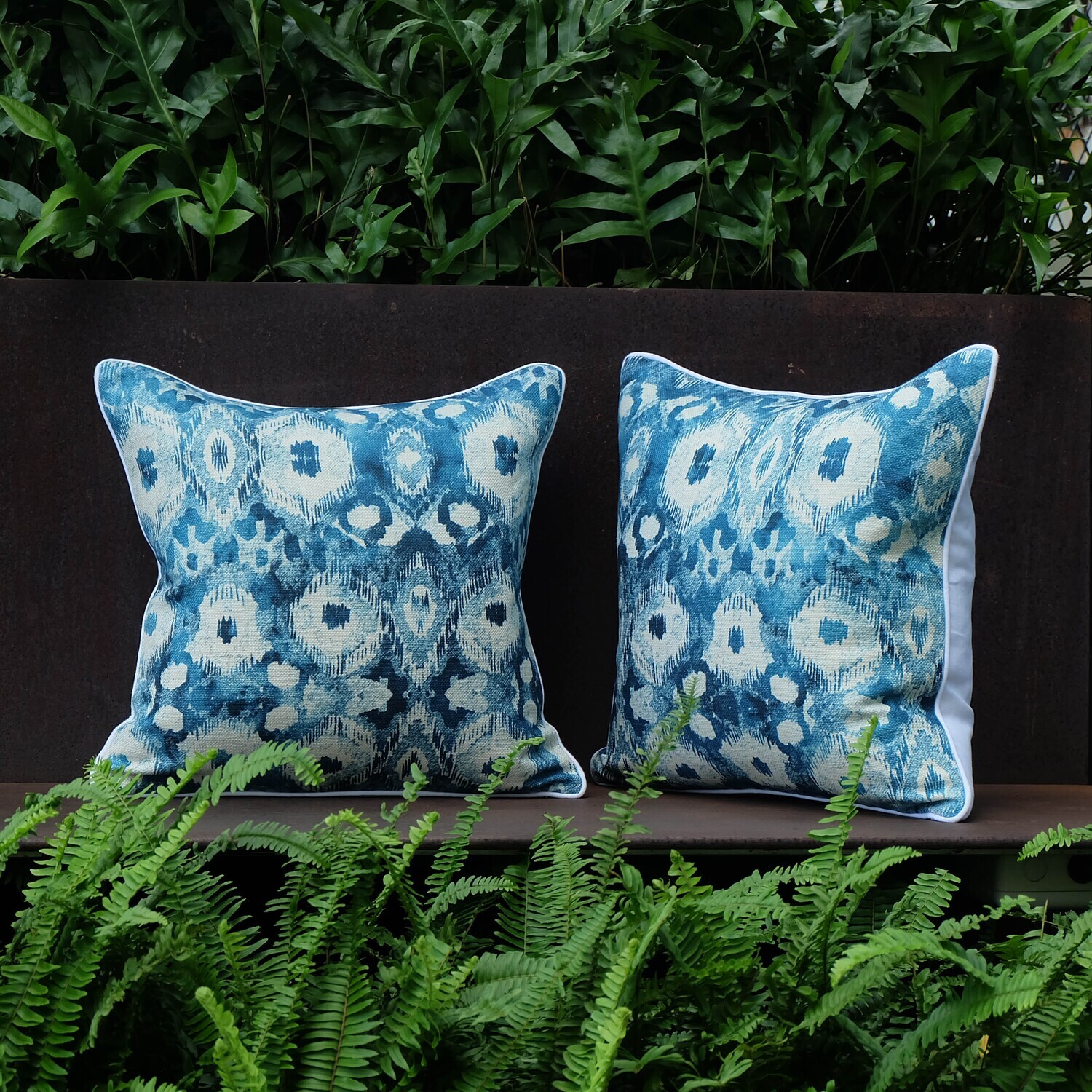 Aegean Mist Pillow, Full-Front, 45.5 x 45.5cm