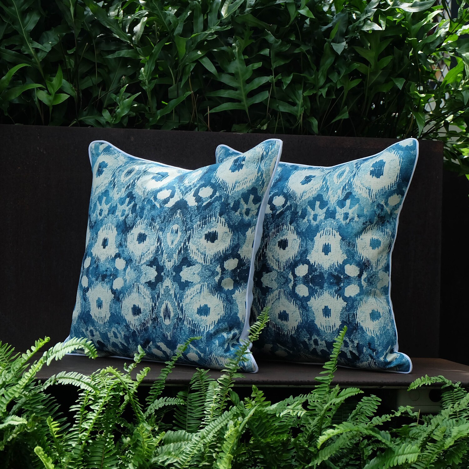 Aegean Mist Pillow, Full-Front, 50.5 x 50.5cm