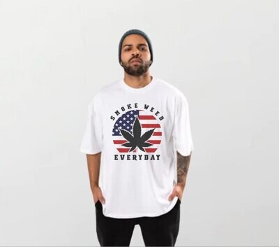 Weed everyday_Elite Tee white
