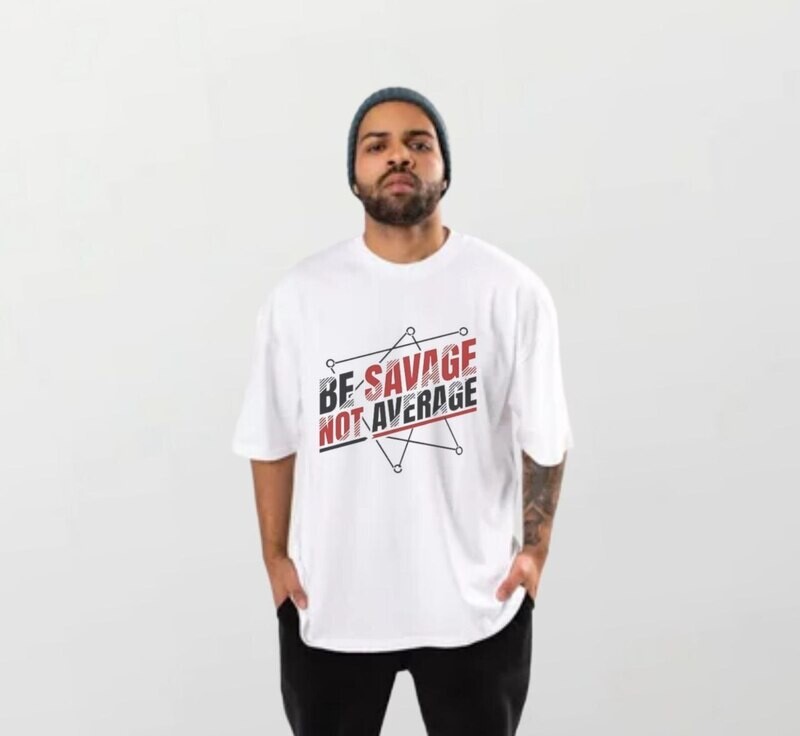Be savage_Elite Tee white