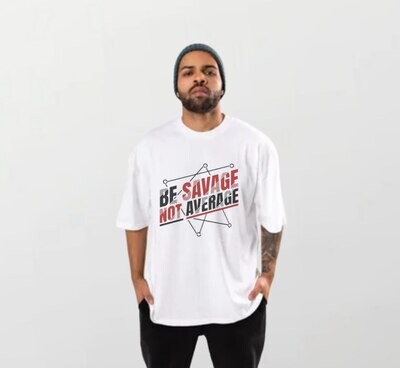 Be savage_Elite Tee white