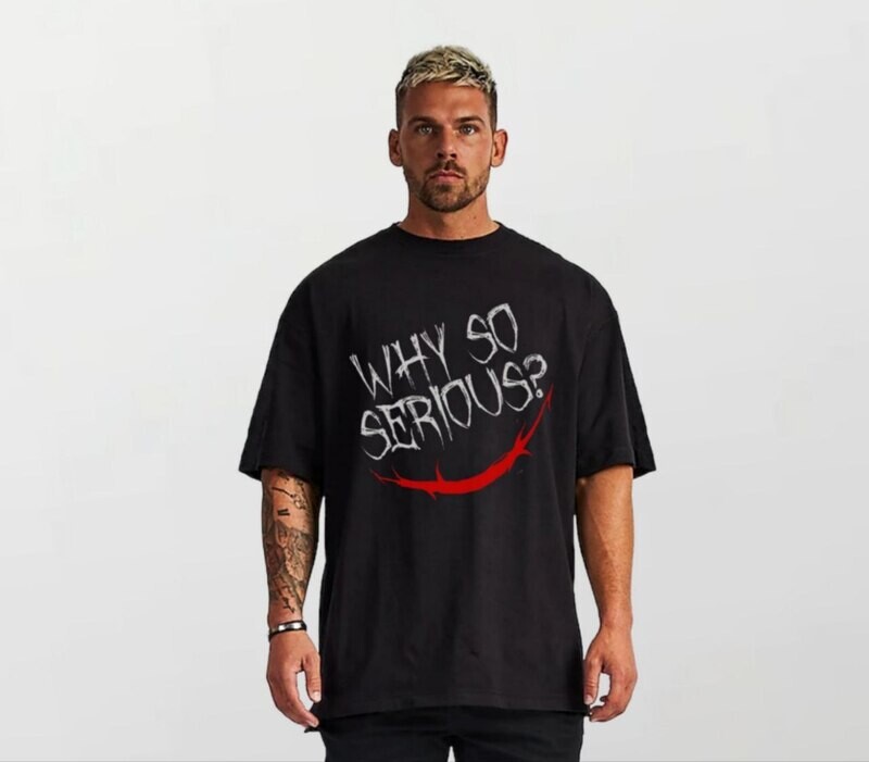 Why so serious_Elite Tee black