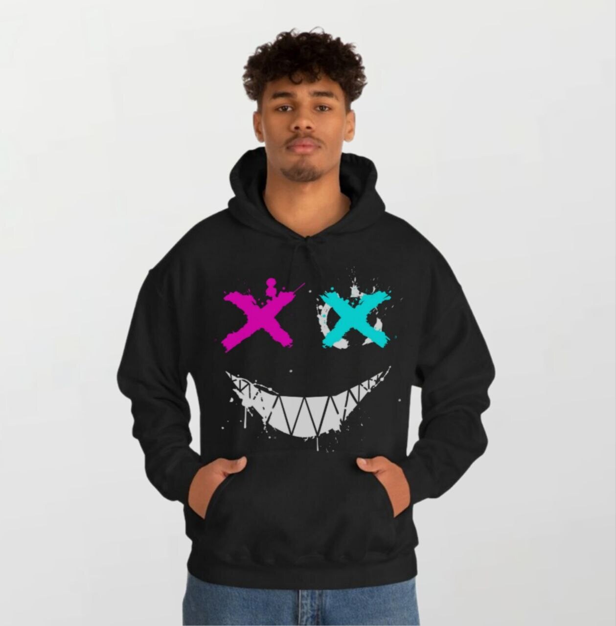 Wockee smile_Elite Hoodie black