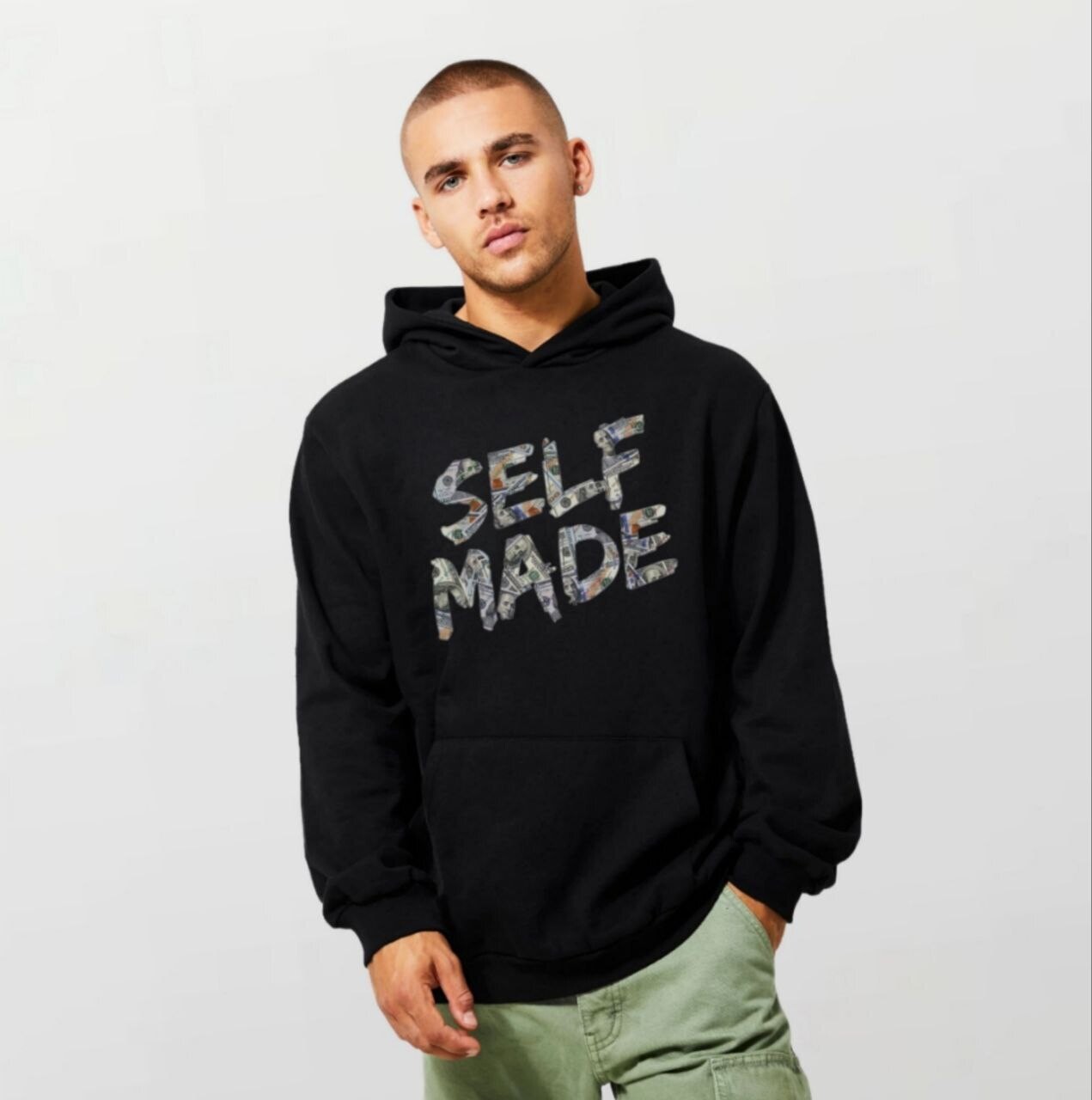 Self made_Elite Hoodie black