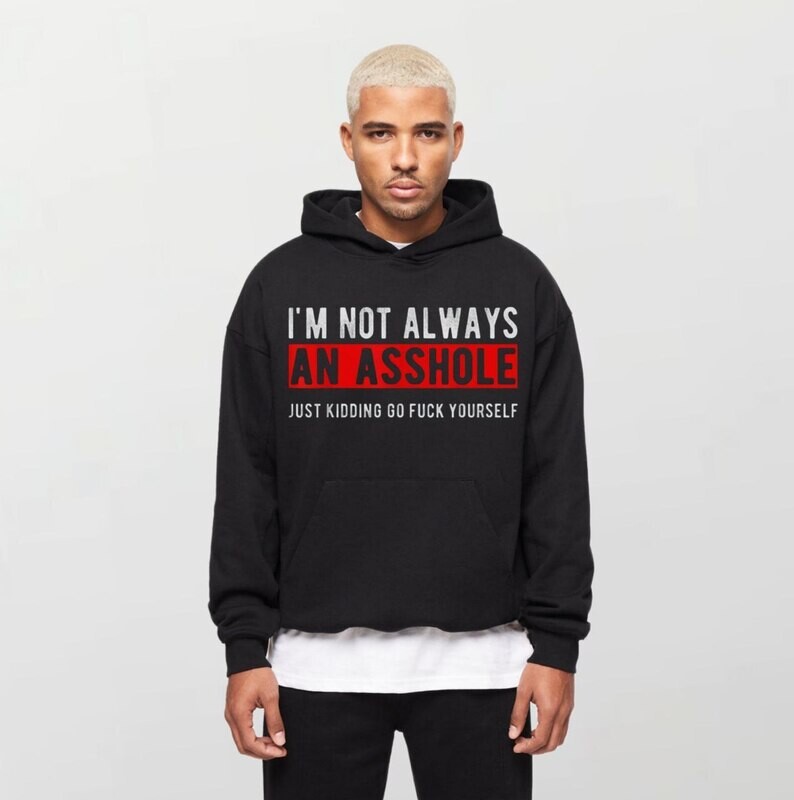 Asshole_Elite Hoodie black
