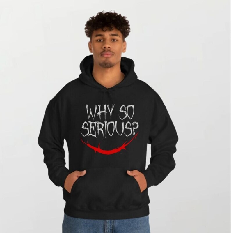 Why so serious_Elite Hoodie black