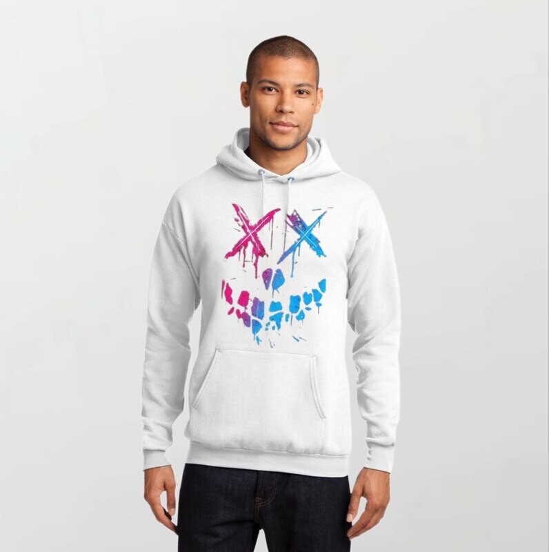 Wockee smile4_Elite Hoodie white