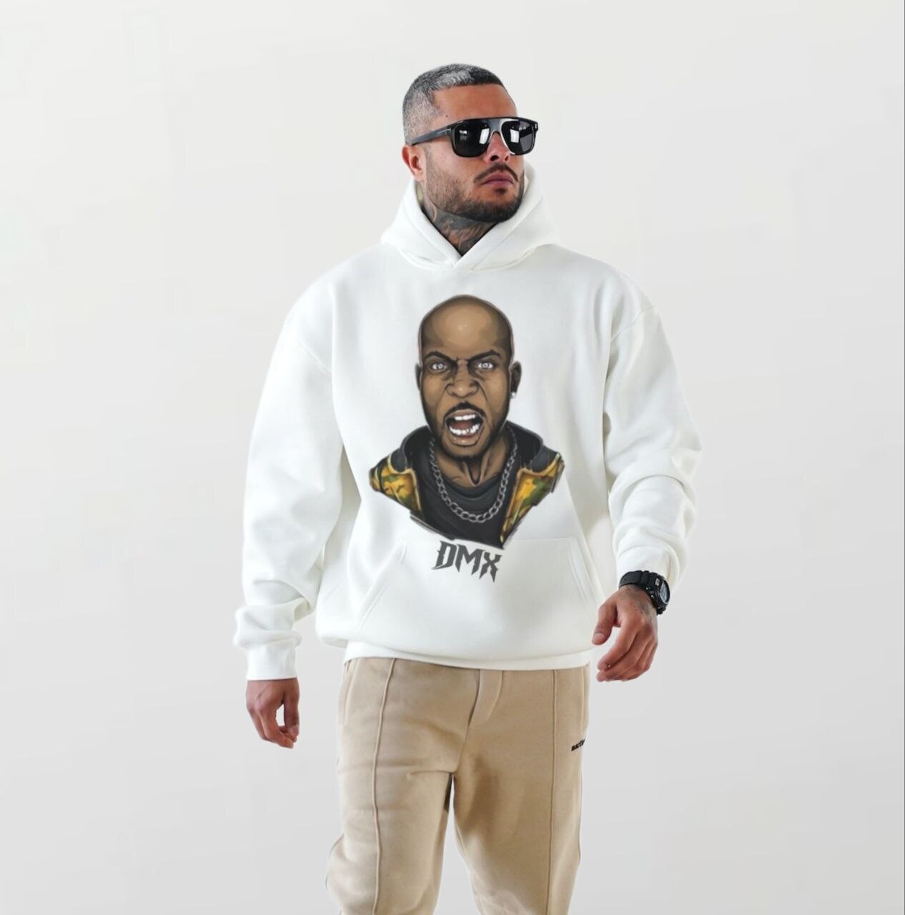 2pac_Elite Hoodie white