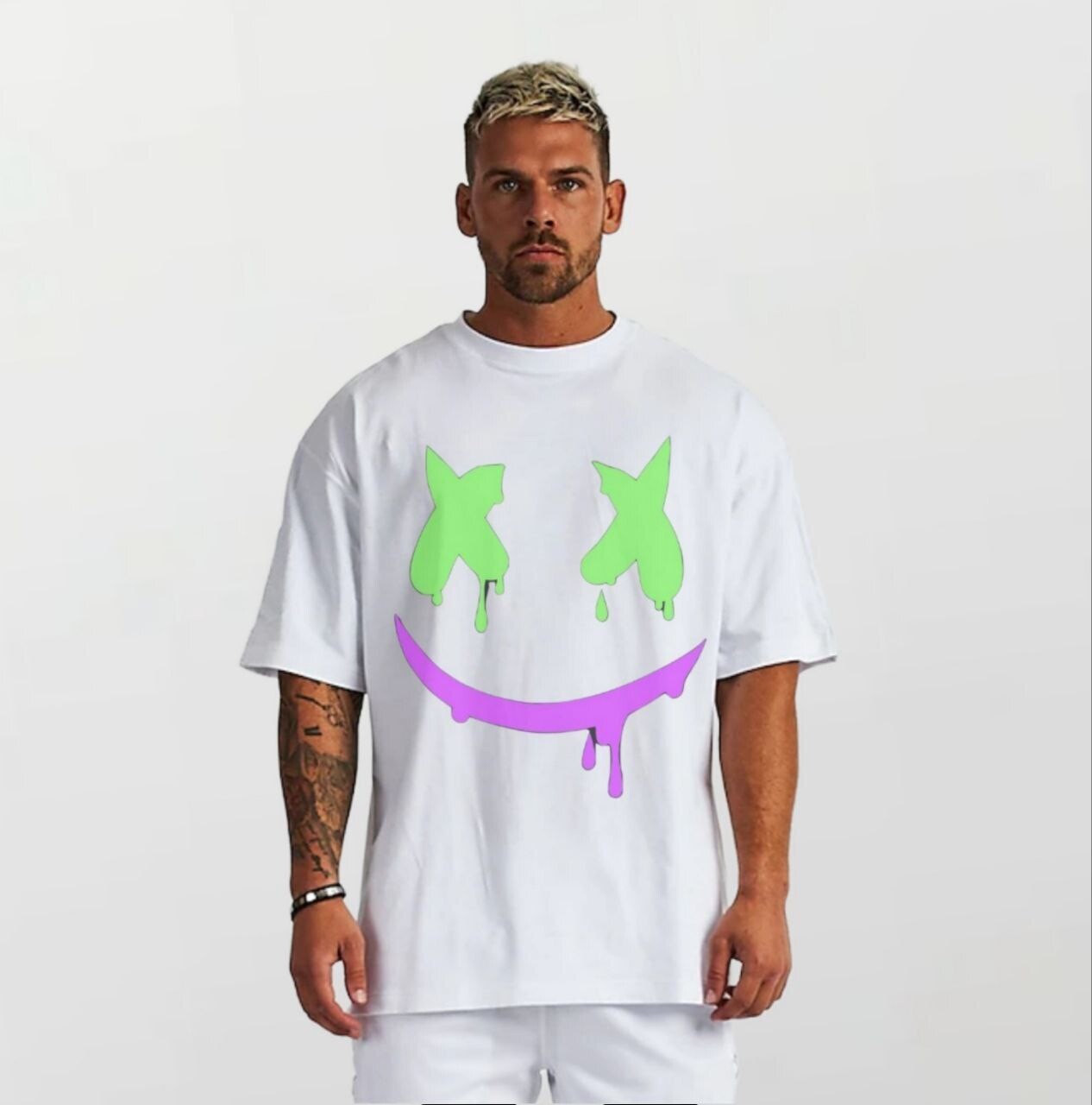 Wockee smile4_Elite Tee white
