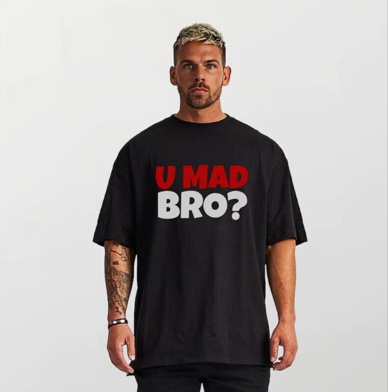 U mad bro_Elite Tee black