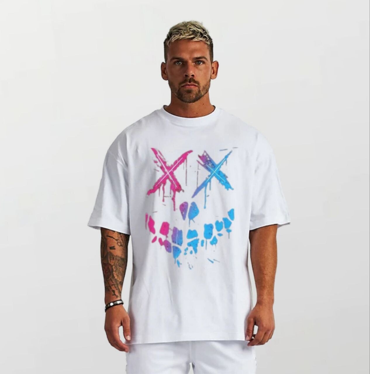 Wockee smile5_Elite Tee white