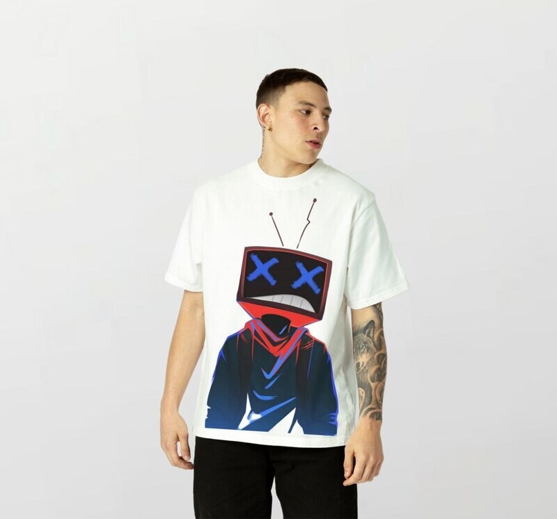 TV head_Elite Tee white