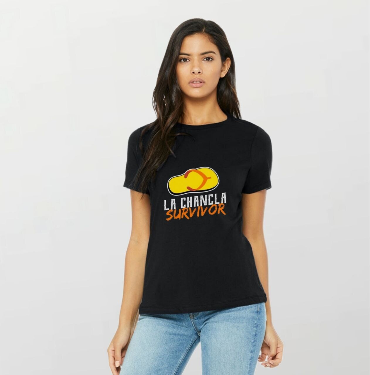 La chancla_Women&#39;s Elite Tee black