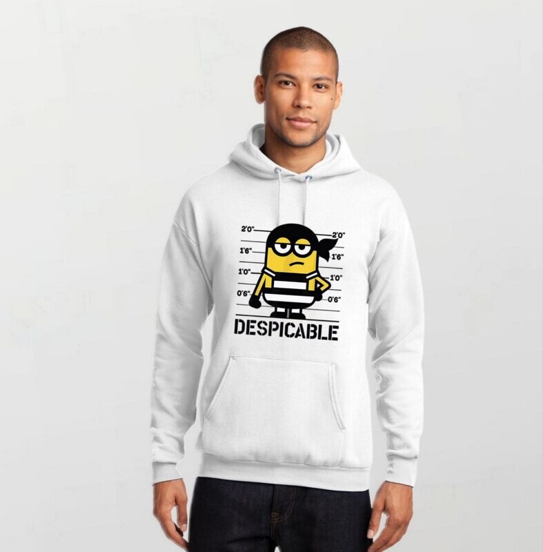 Despicable_Elite Hoodie white