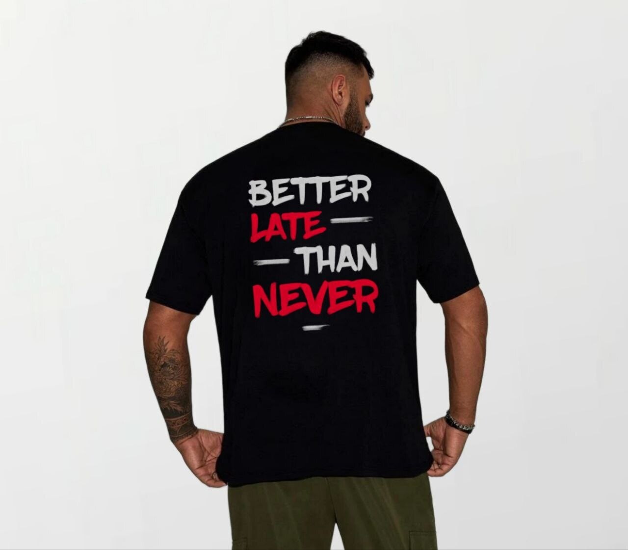 Better late_Elite Tee black