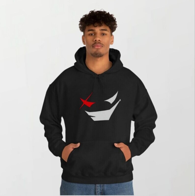 Wockee smile comic_Elite Hoodie black