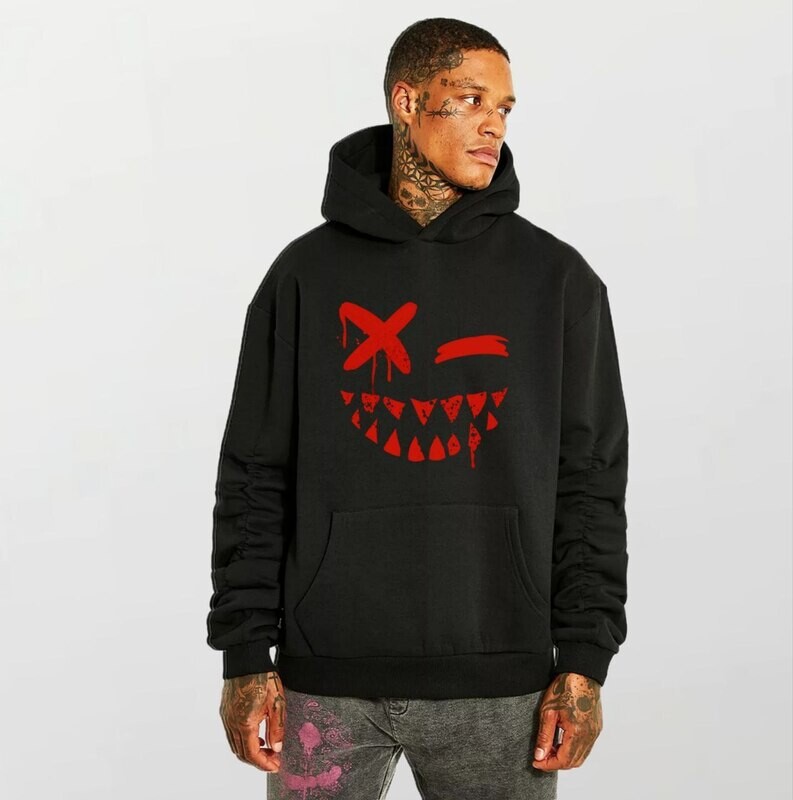 Wockee wink red_Elite Hoodie black