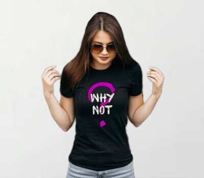 Why not_Women&#39;s Elite Tee black