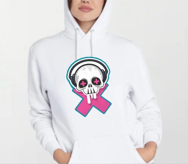 Skull X_Women&#39;s Elite Hoodie white