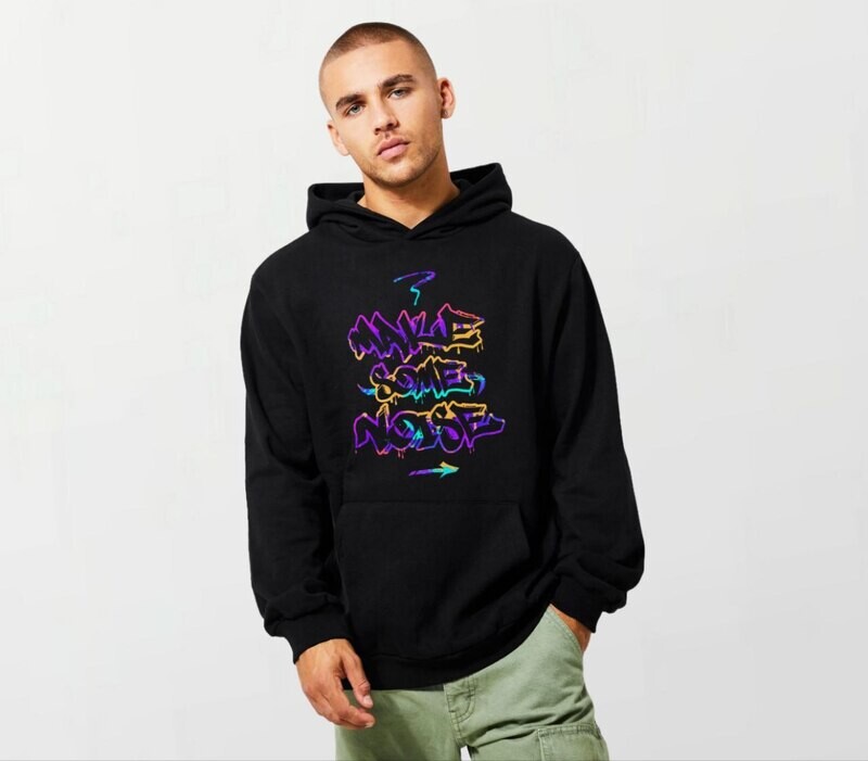 Make some noise_Elite Hoodie black