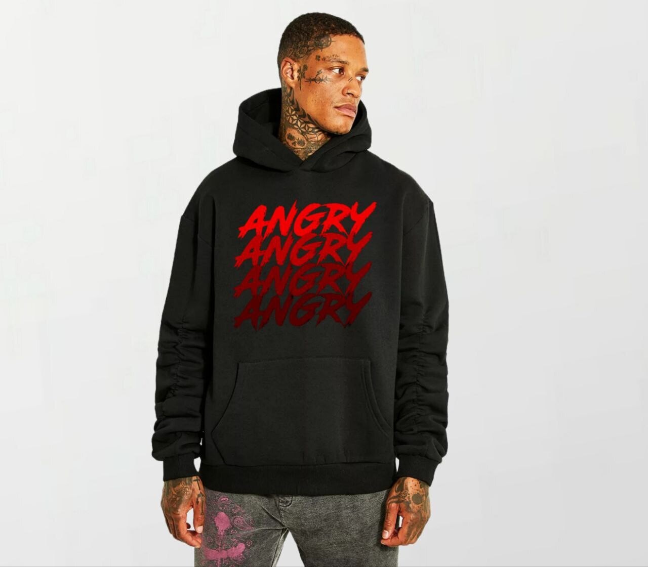 Angry_Elite Hoodie black