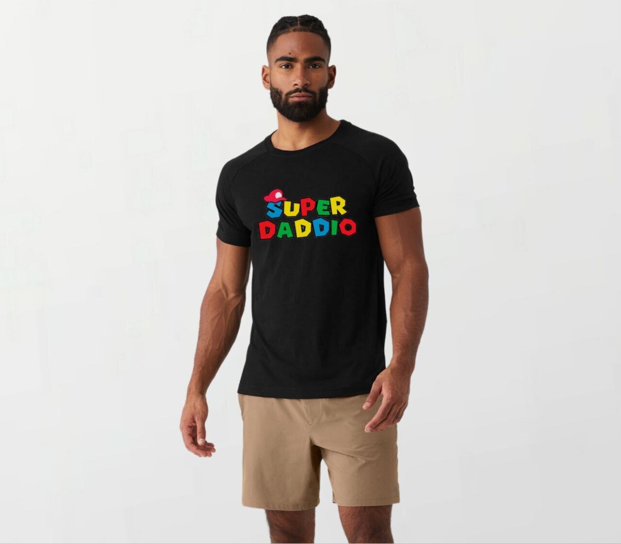 Super daddio_Elite Tee black