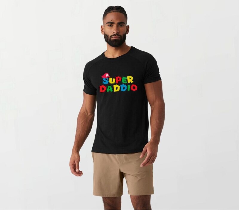 Super daddio_Elite Tee black