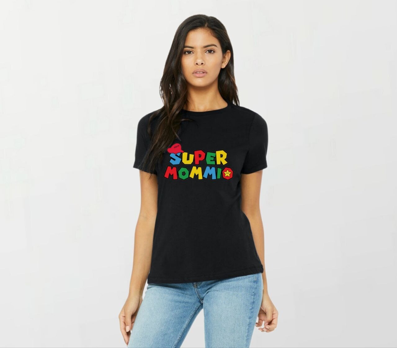 Super mommio_Women&#39;s Elite Tee black