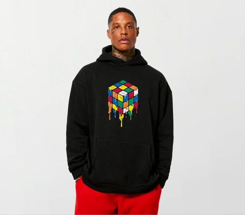 Cube drip_Elite Hoodie black