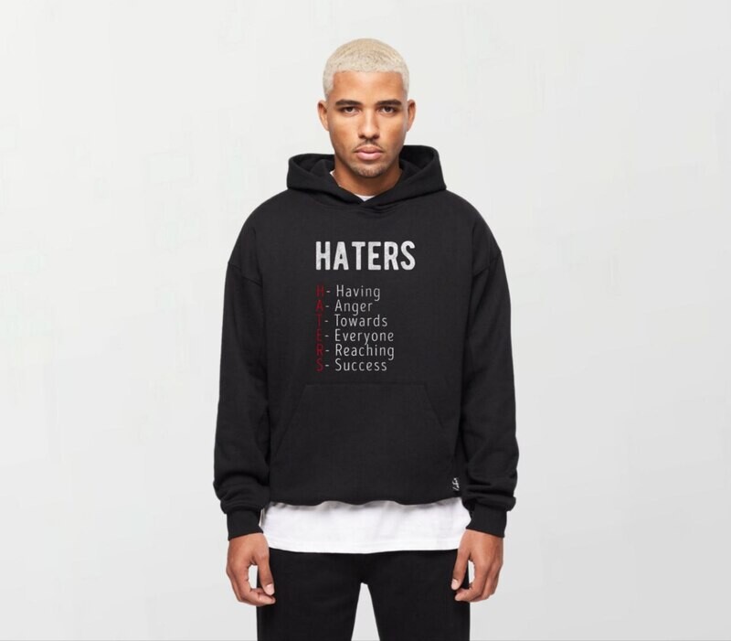 Haters_Elite Hoodie black